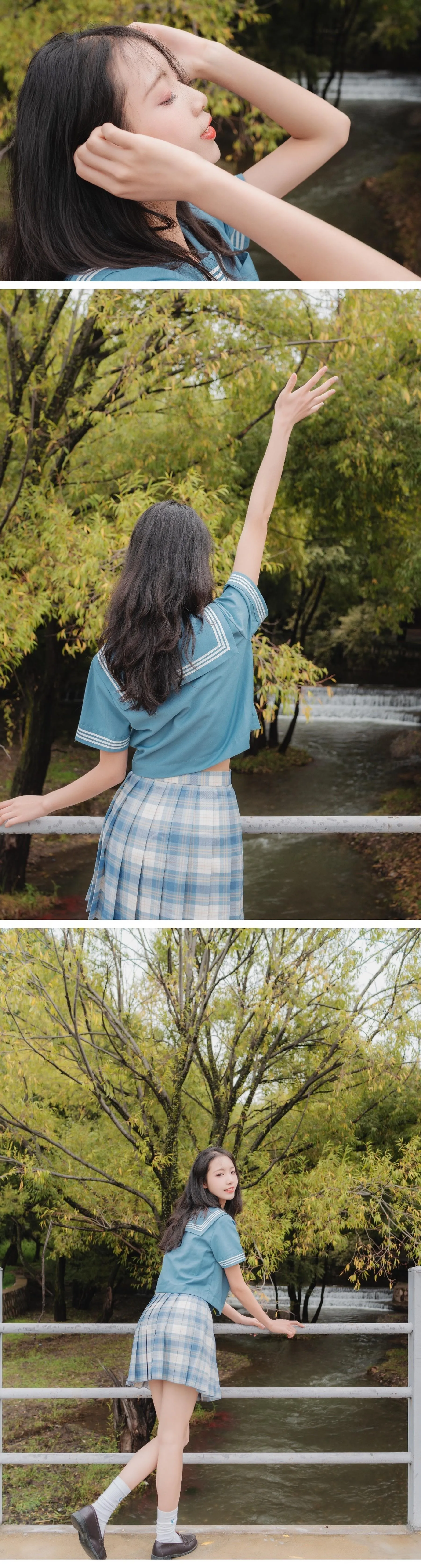 西瓜少女 NO.001 丽江写真JK [45P]插图9